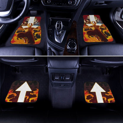 Aang Car Floor Mats Custom Avatar: The Last Airbender Anime Car Interior Accessories