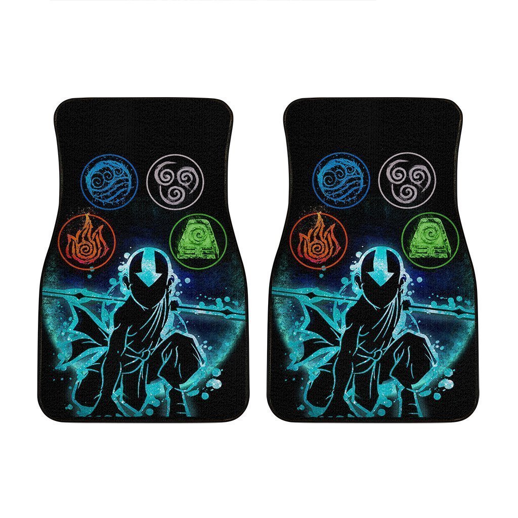 Aang Car Floor Mats Custom Avatar: The Last Airbender Anime Gifts Anime Car Accessories