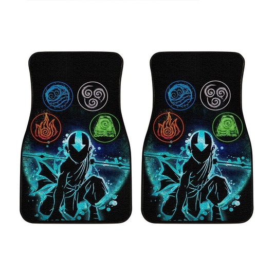 Aang Car Floor Mats Custom Avatar: The Last Airbender Anime Gifts Anime Car Accessories
