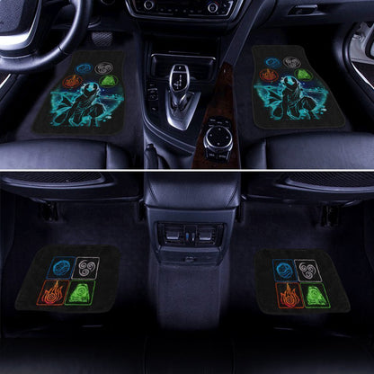 Aang Car Floor Mats Custom Avatar: The Last Airbender Anime Gifts Anime Car Accessories