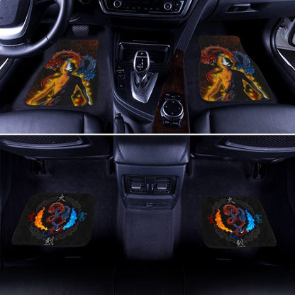 Aang Car Floor Mats Custom The Last Airbender Avatar Anime Car Accessories Anime