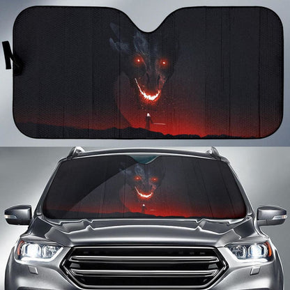 Aegon Targaryen The Conqueror Balerion Black Dread Car Sun Shade Universal Fit 225311