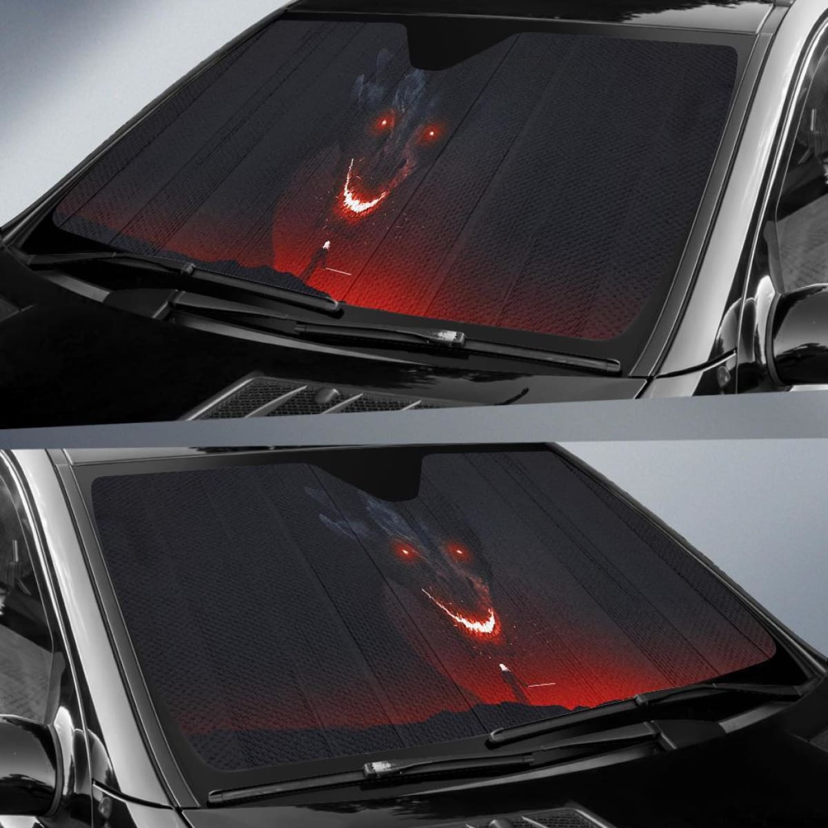 Aegon Targaryen The Conqueror Balerion Black Dread Car Sun Shade Universal Fit 225311