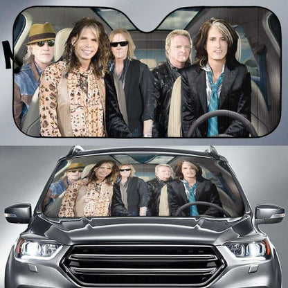 Aerosmith Auto Sun Shade 918b Universal Fit