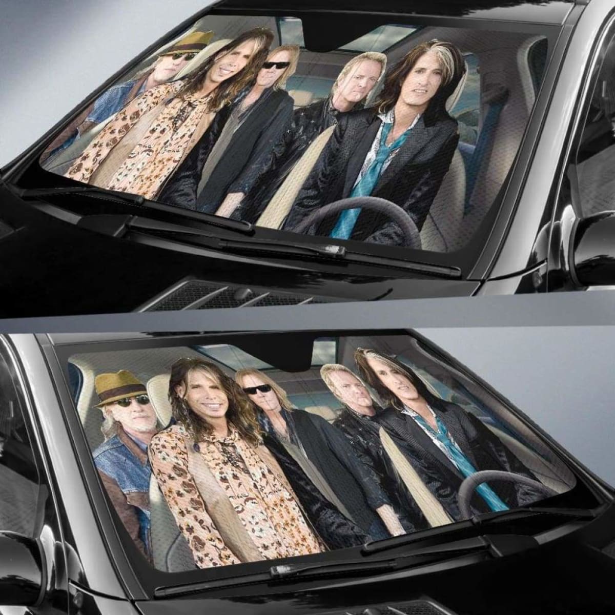 Aerosmith Auto Sun Shade 918b Universal Fit