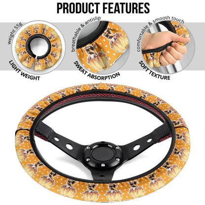 Agatsuma Zenitsu Demon Slayer Anime Car Steering Wheel Cover 5
