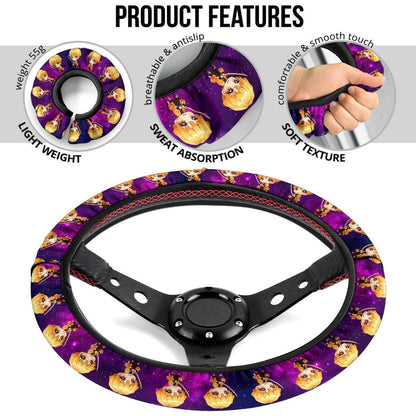 Agatsuma Zenitsu Demon Slayer Anime Premium Custom Car Steering Wheel Cover 1
