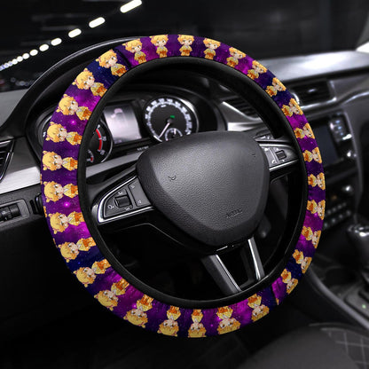Agatsuma Zenitsu Demon Slayer Anime Premium Custom Car Steering Wheel Cover 2