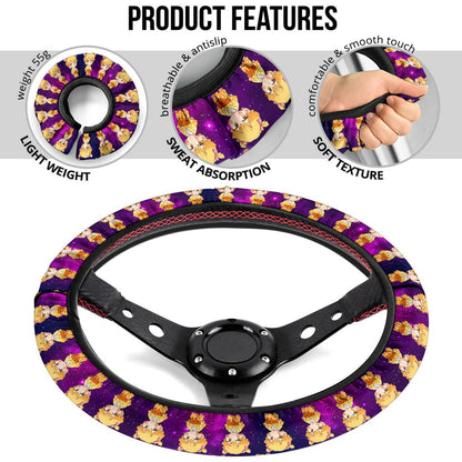 Agatsuma Zenitsu Demon Slayer Anime Premium Custom Car Steering Wheel Cover 2