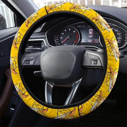 Agatsuma Zenitsu Pikachu Car Steering Wheel Cover