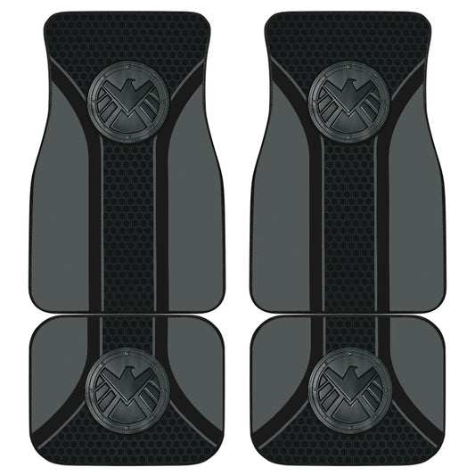 Agents Of Shield Logo Car Floor Mats Custom For Fans Ci230103-01a