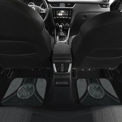 Agents Of Shield Logo Car Floor Mats Custom For Fans Ci230103-01a