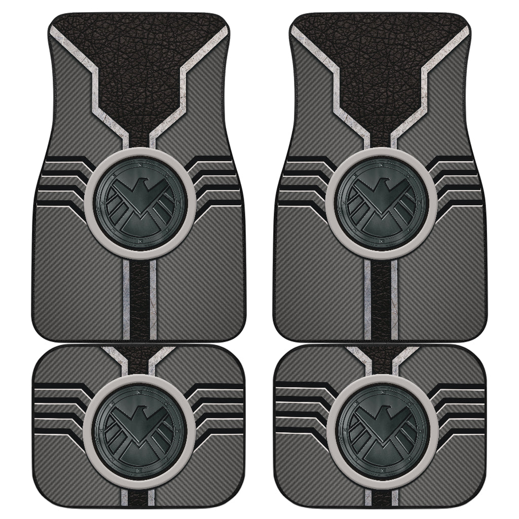 Agents Of Shield Logo Car Floor Mats Custom For Fans Ci230112-06a