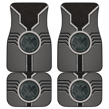Agents Of Shield Logo Car Floor Mats Custom For Fans Ci230112-06a
