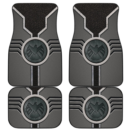 Agents Of Shield Logo Car Floor Mats Custom For Fans Ci230112-06a