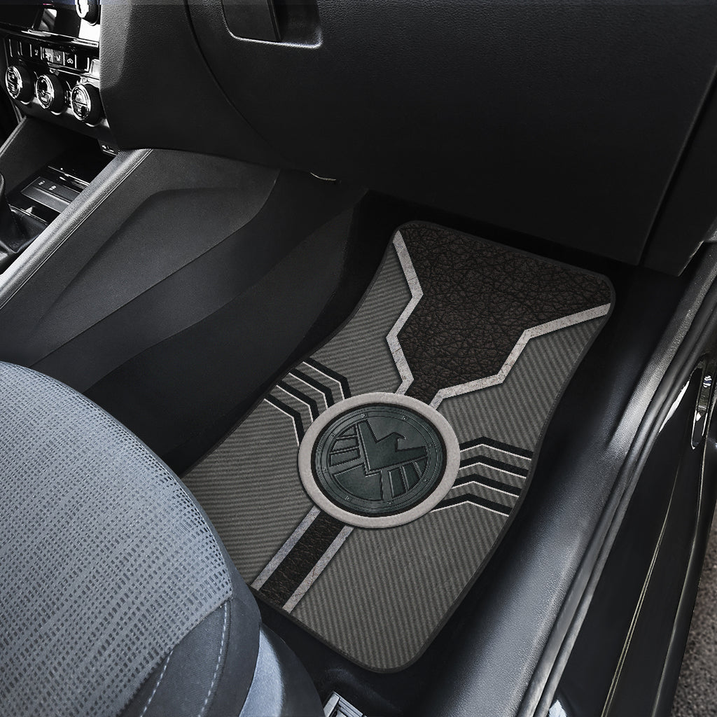 Agents Of Shield Logo Car Floor Mats Custom For Fans Ci230112-06a