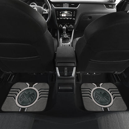 Agents Of Shield Logo Car Floor Mats Custom For Fans Ci230112-06a