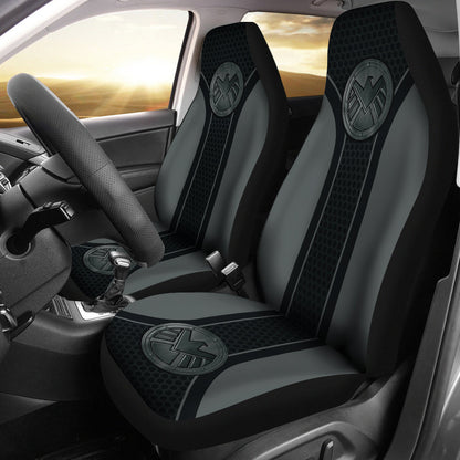 Agents Of Shield Logo Car Seat Covers Custom For Fans Ci221228-01