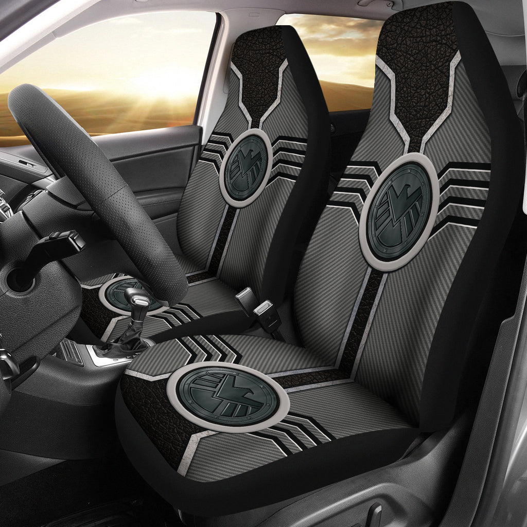 Agents Of Shield Logo Car Seat Covers Custom For Fans Ci230109-06