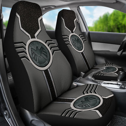 Agents Of Shield Logo Car Seat Covers Custom For Fans Ci230109-06