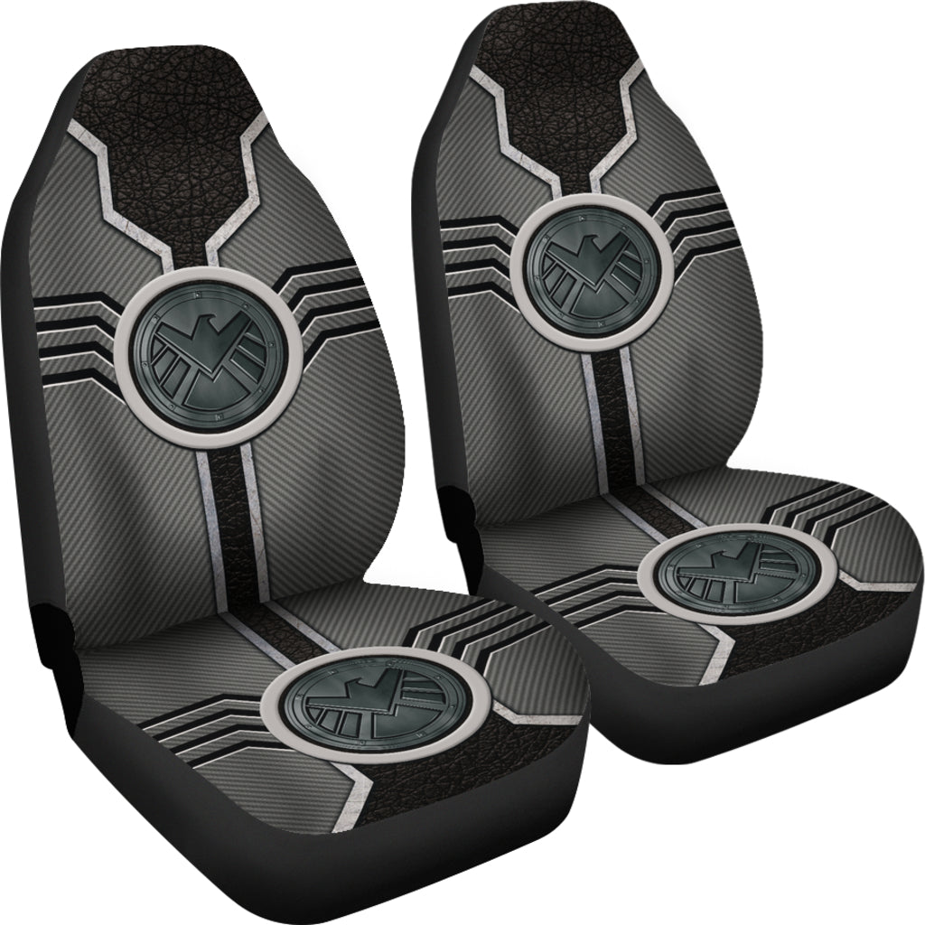 Agents Of Shield Logo Car Seat Covers Custom For Fans Ci230109-06