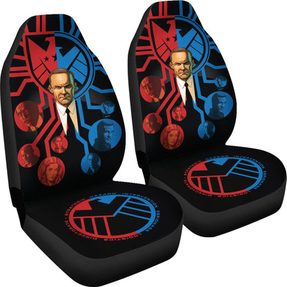 Agents Of Shield Marvel Car Seat Covers Car Accessories Ci221004-07