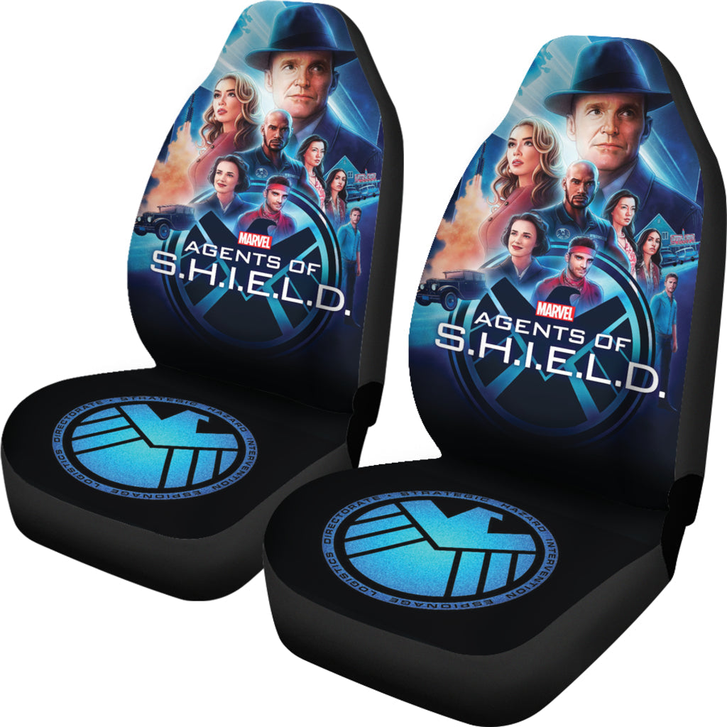 Agents Of Shield Marvel Car Seat Covers Car Accessories Ci221004-03