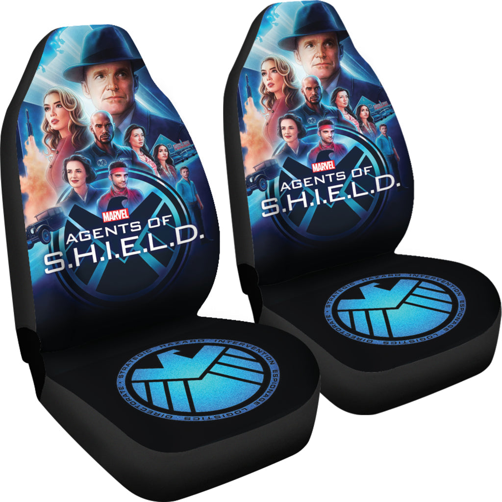 Agents Of Shield Marvel Car Seat Covers Car Accessories Ci221004-03