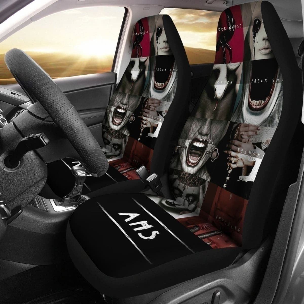 Ahs Special Character Car Seat Covers For Fan Universal Fit 194801