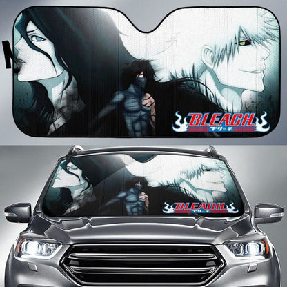 Aizen Zangetsu Bleach Anime Auto Sun Shade Nh06 Universal Fit 111204