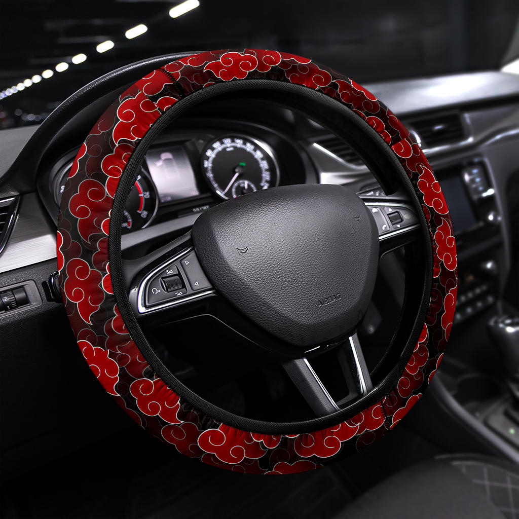 Akatsuki Cloud 3D Car Steering Wheel Cover