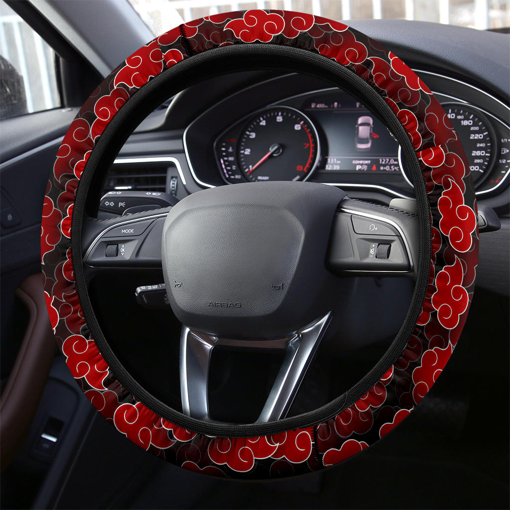 Akatsuki Cloud 3D Car Steering Wheel Cover