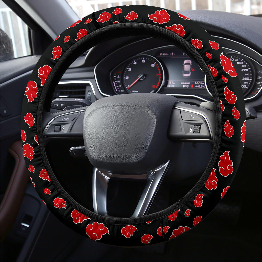 Akatsuki Cloud Premium Car Steering Wheel Cover Style 1