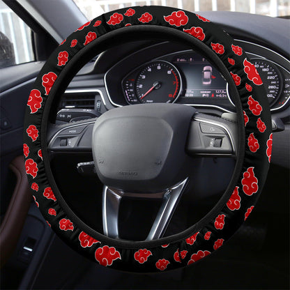 Akatsuki Cloud Premium Car Steering Wheel Cover Style 1