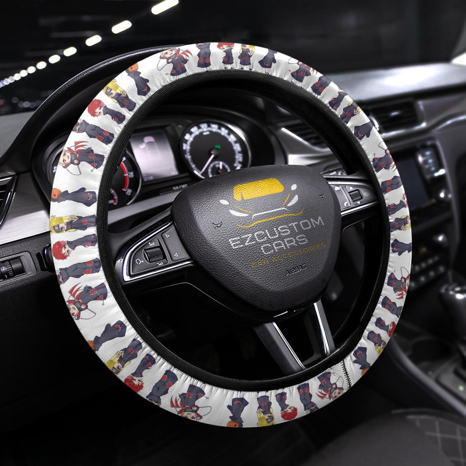Akatsuki Member Anime Steering Wheel Cover