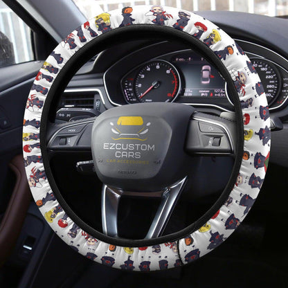 Akatsuki Member Anime Steering Wheel Cover