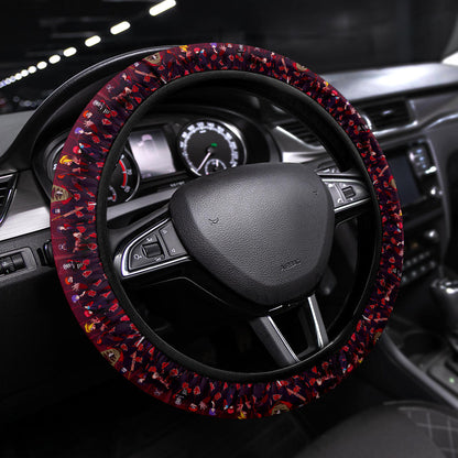 Akatsuki Team Premium Car Steering Wheel Cover