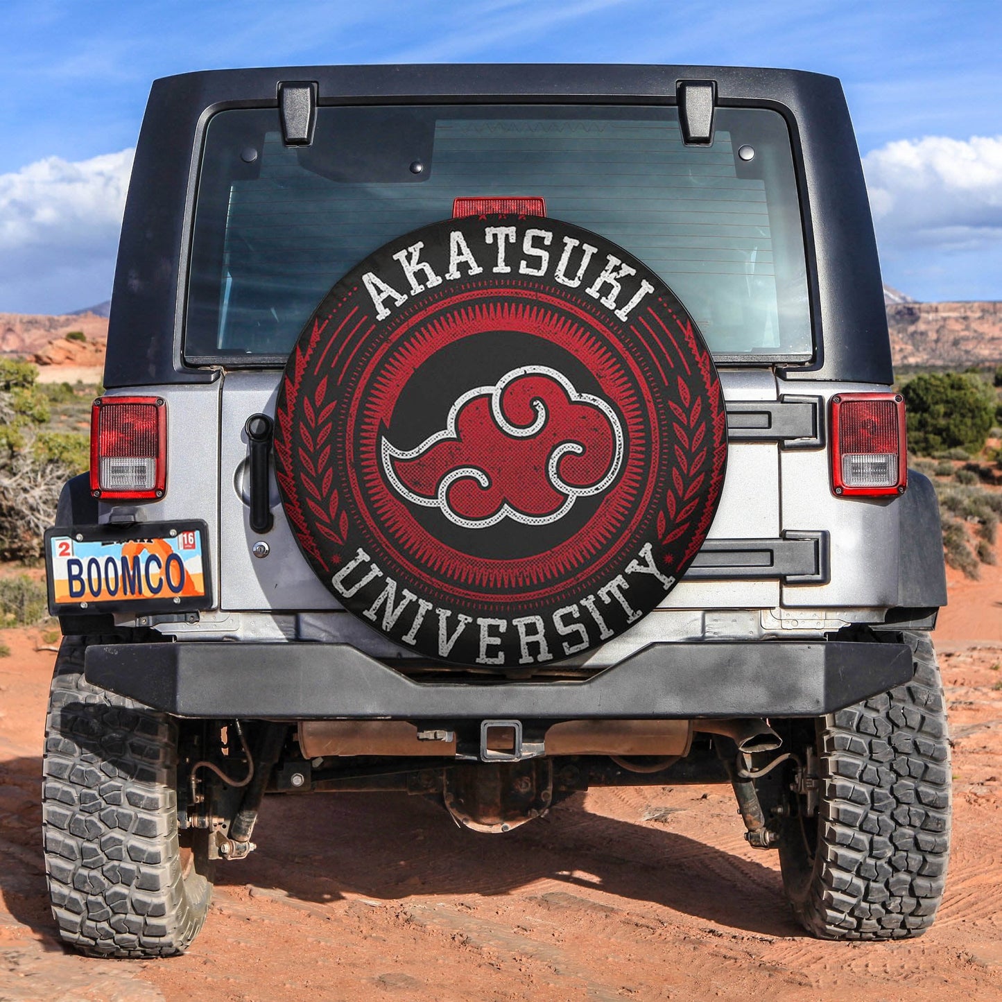Akatsuki University Spare Tire Cover