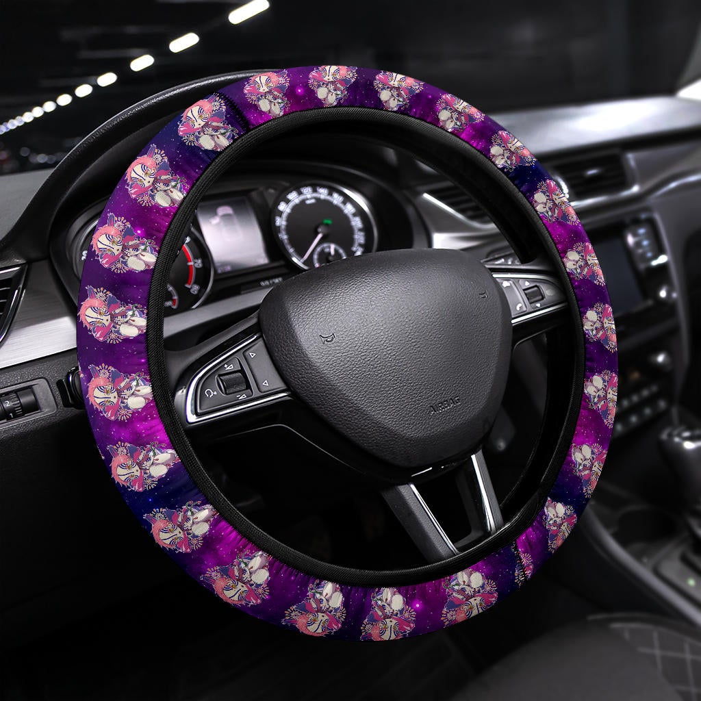 Akaza Demon Slayer Anime Premium Custom Car Steering Wheel Cover 1