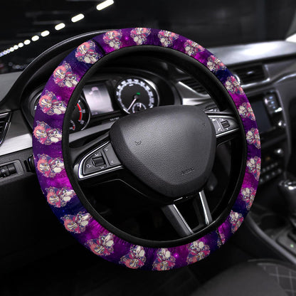 Akaza Demon Slayer Anime Premium Custom Car Steering Wheel Cover 1