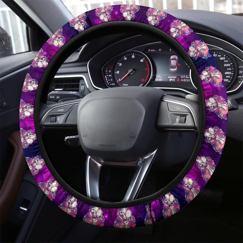 Akaza Demon Slayer Anime Premium Custom Car Steering Wheel Cover 1