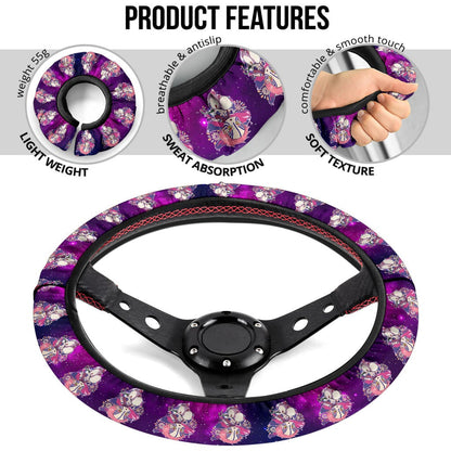 Akaza Demon Slayer Anime Premium Custom Car Steering Wheel Cover 1