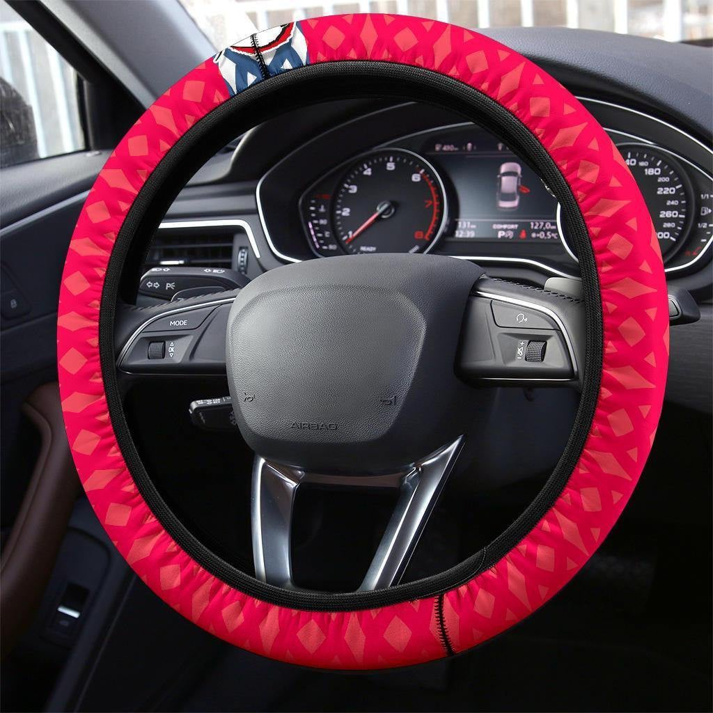 Akaza Demon Slayers Car Accessorries Anime Steering Wheel Cover