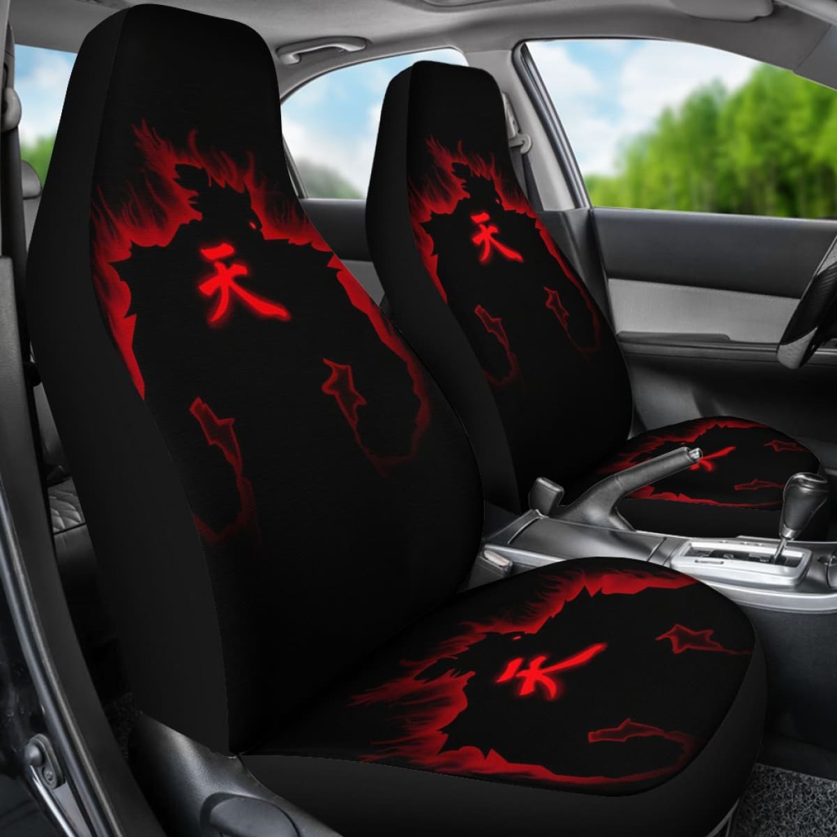 Akuma Art Street Fighter Car Floor Mats Amazing Gitf Universal Fit 173905