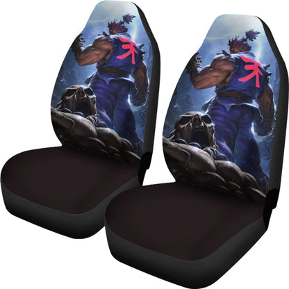 Akuma Street Fighter Car Floor Mats Amazing Gitf Universal Fit 173905