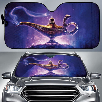 Aladdin Genie'S Lamp Auto Sun Shade Mn05 Universal Fit 111204