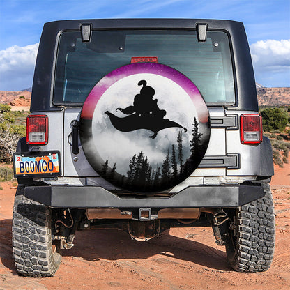 Aladin Moon Night Car Spare Tire Cover