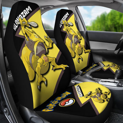 Alakazam Car Seat Covers Custom Anime Pokemon Car Accessories