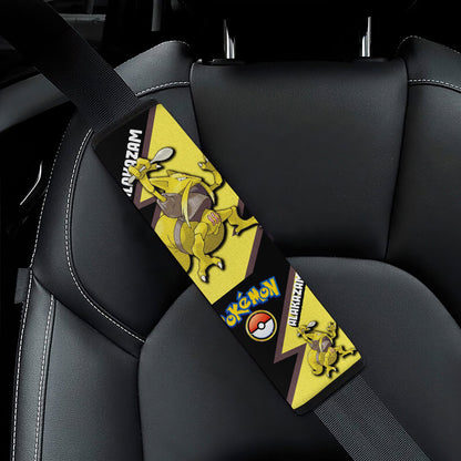 Alakazam car seat belt covers Anime Custom Car Accessories