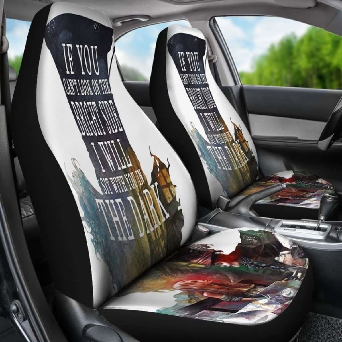 Alice In Wonderland Car Seat Covers Movie Fan Gift Universal Fit 051012